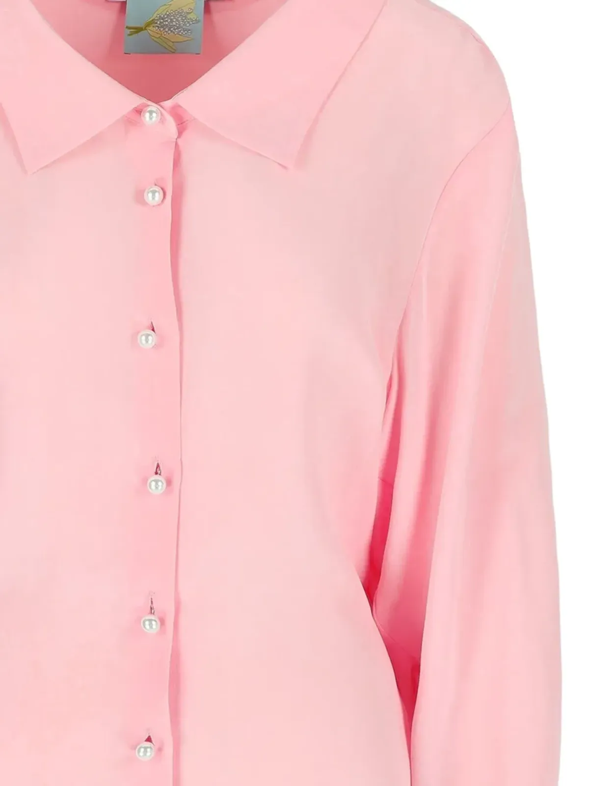 Bernadette Guido pearl-button shirt - Pink - 画像2