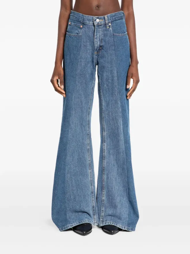 E.L.V DENIM E.L.V DENIM スプリットレッグジーンズの商品画像