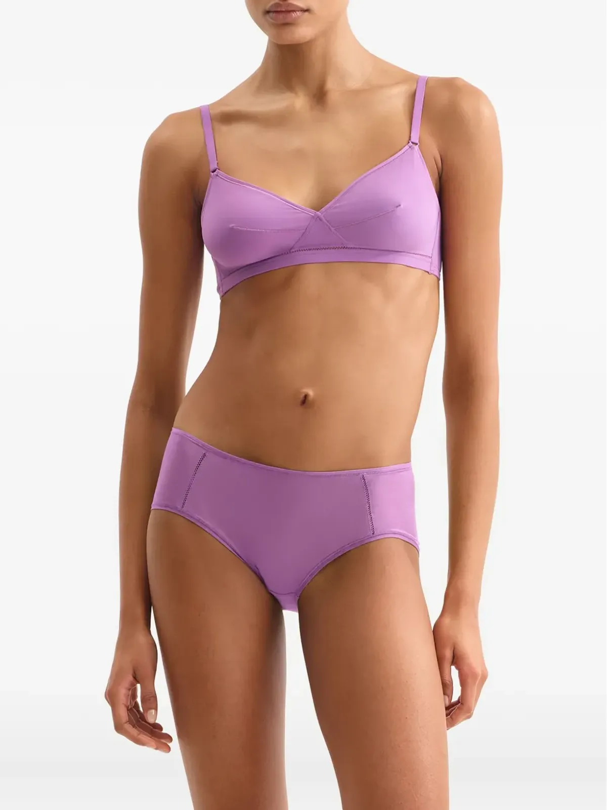 ERES Monica Soyeuse shorts - Purple - 画像3