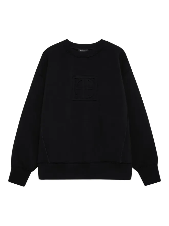 ANINE BING ANINE BING アルトモノグラム スウェットシャツ ブラックの商品画像