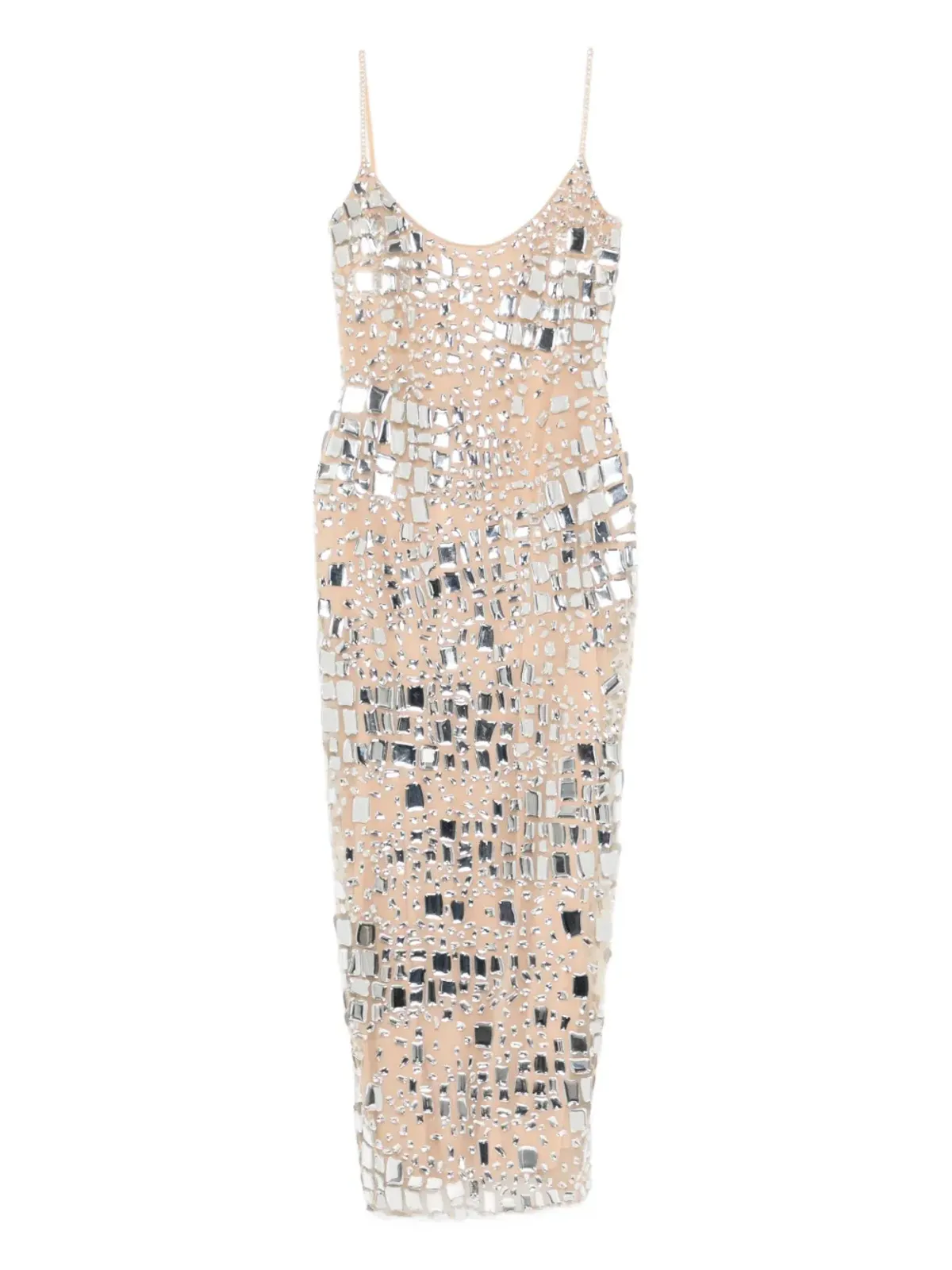GEORGES HOBEIKA 装飾ミディドレス - 画像1