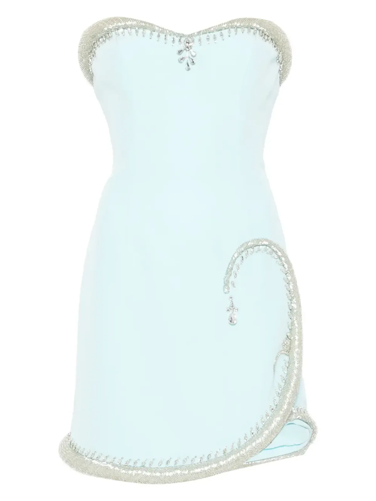 GEORGES HOBEIKA エンベリッシュド ストラップレス ドレス - 画像1