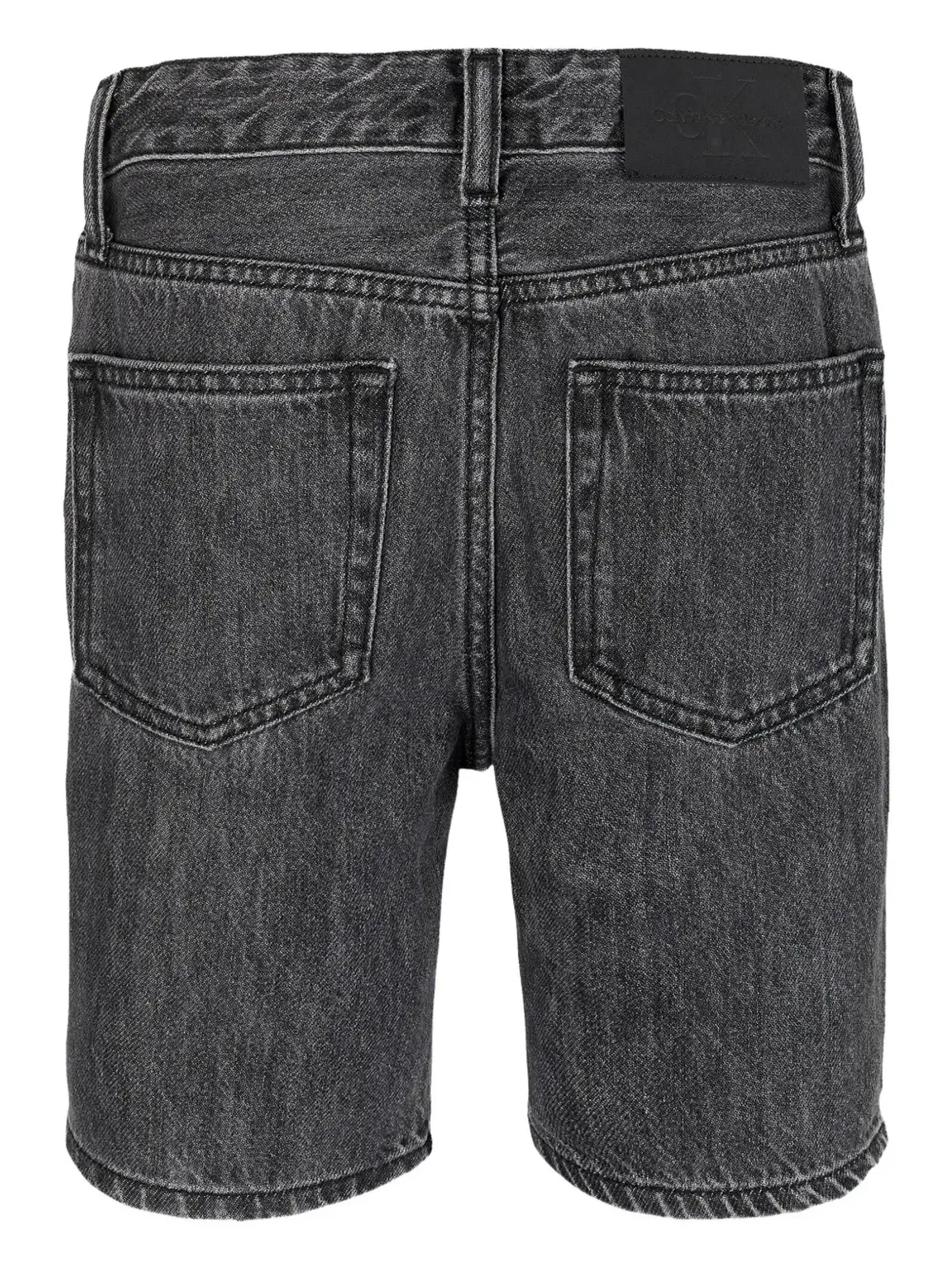 Calvin Klein Kids ロゴパッチショーツ - 画像2
