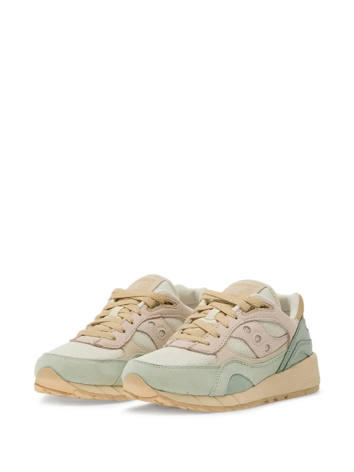 Saucony メッシュパネルドスニーカー - 画像2