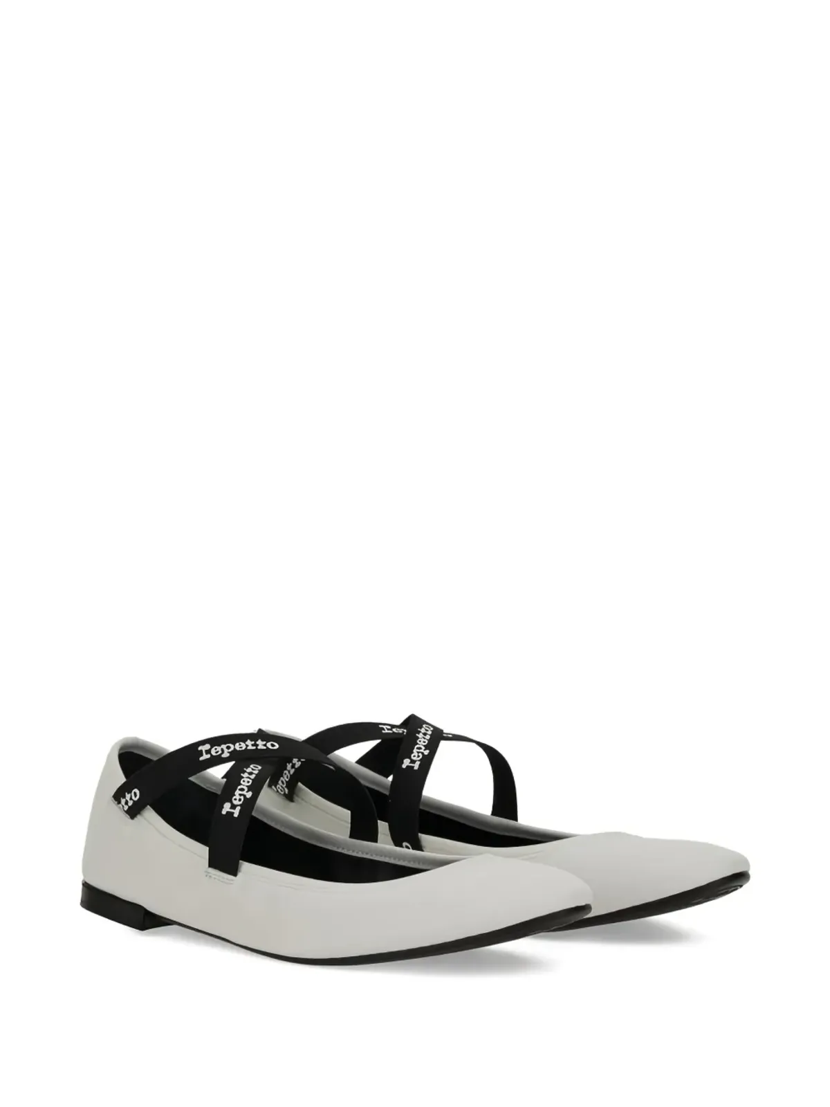 Repetto クロスストラップ バレエフラット - 画像2