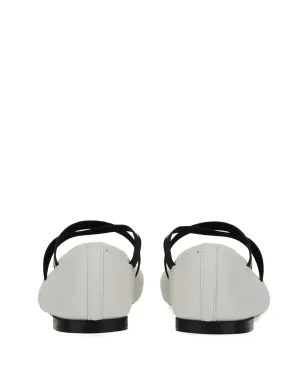 Repetto クロスストラップ バレエフラット - サムネイル3