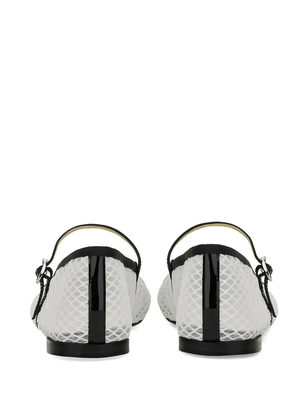 Repetto パテントトゥキャップ バレエフラット - White - 画像3