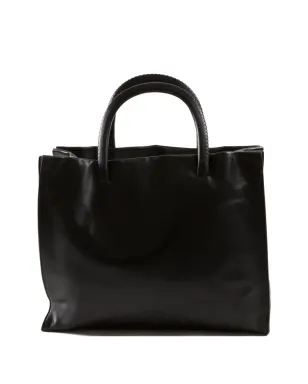 Prada ビンテージ 2005年頃 レザー ハンドバッグ ブラック - サムネイル1