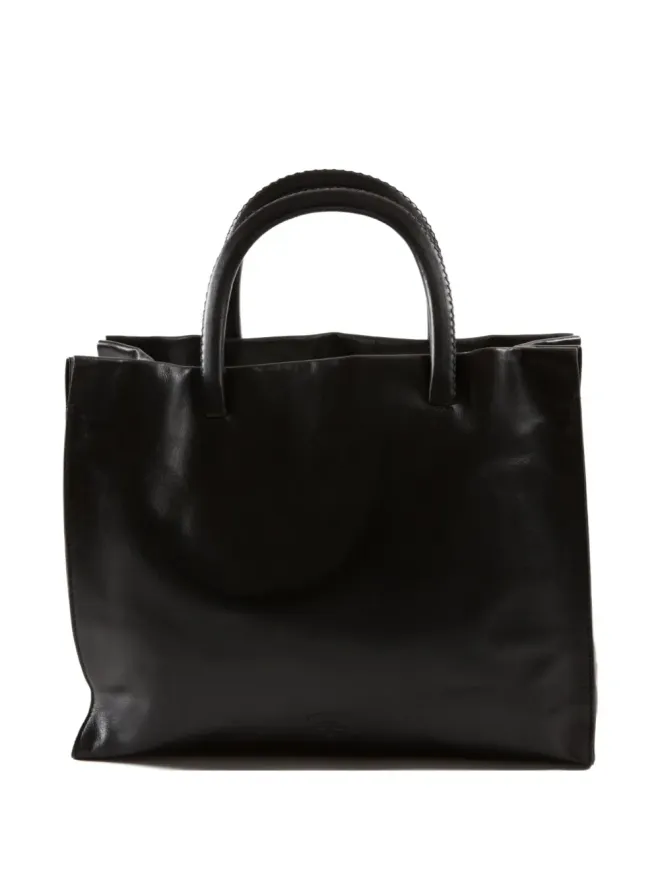 Prada Pre-Owned Prada ビンテージ 2005年頃 レザー ハンドバッグ ブラックの商品画像