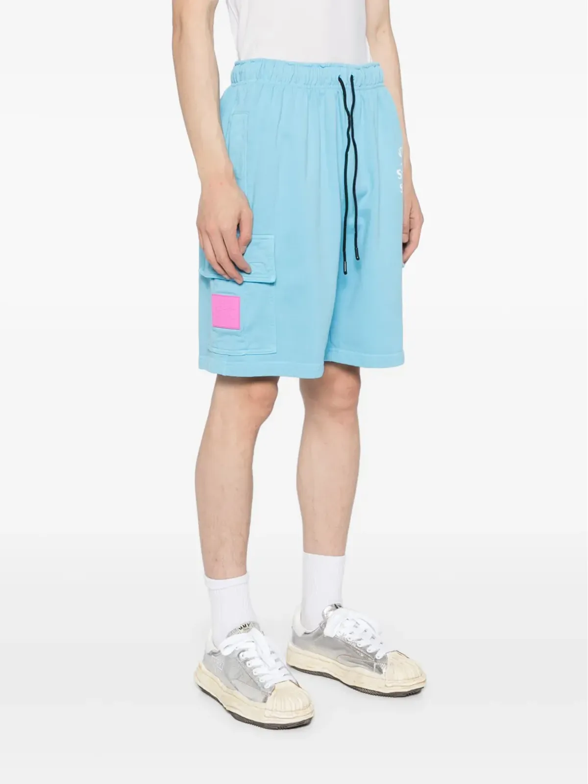 Anti Social Social Club Mind Games cargo shorts - Blue - 画像3