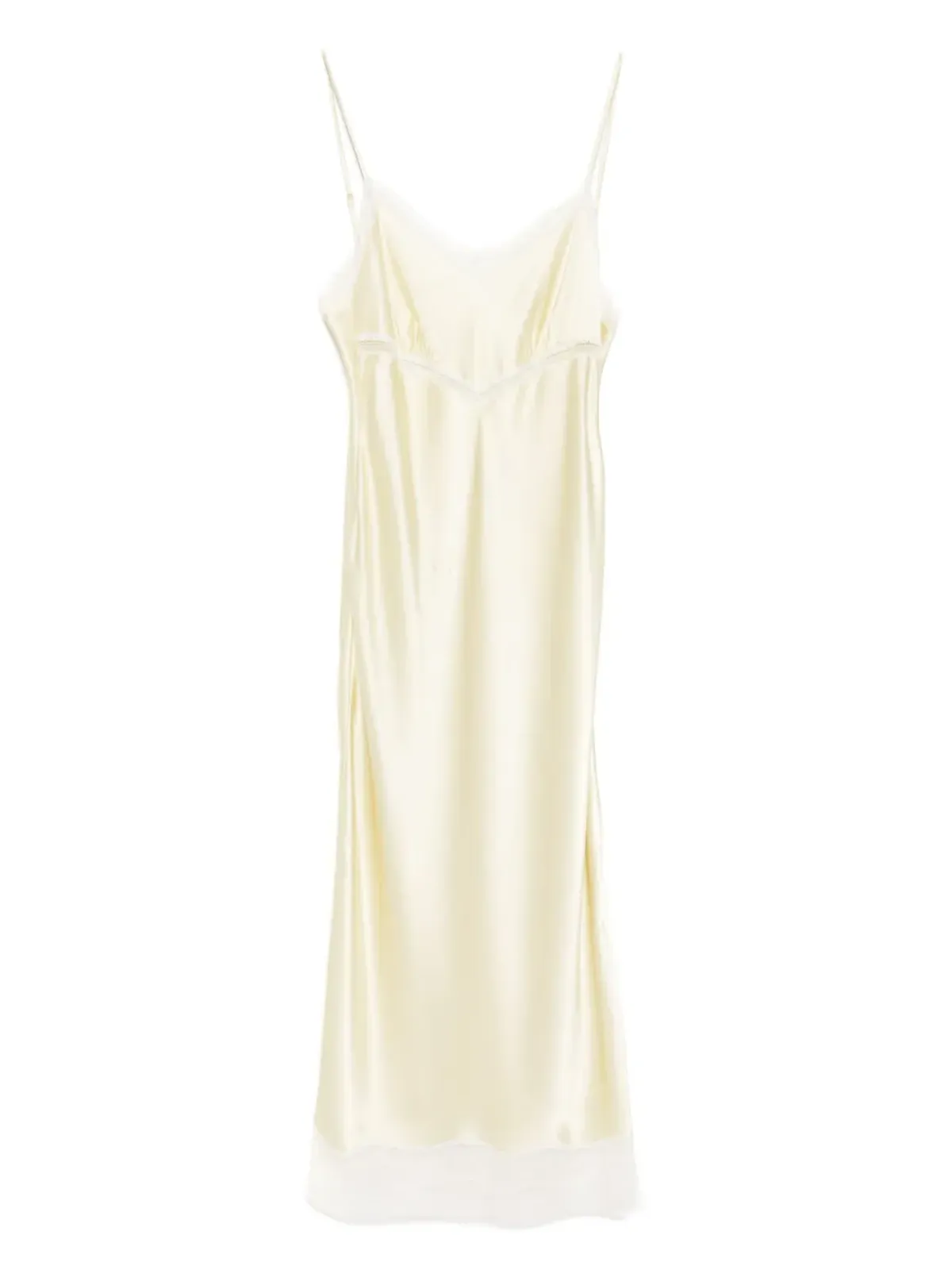 Kiki de Montparnasse Tiered Slip dress - Yellow - 画像1