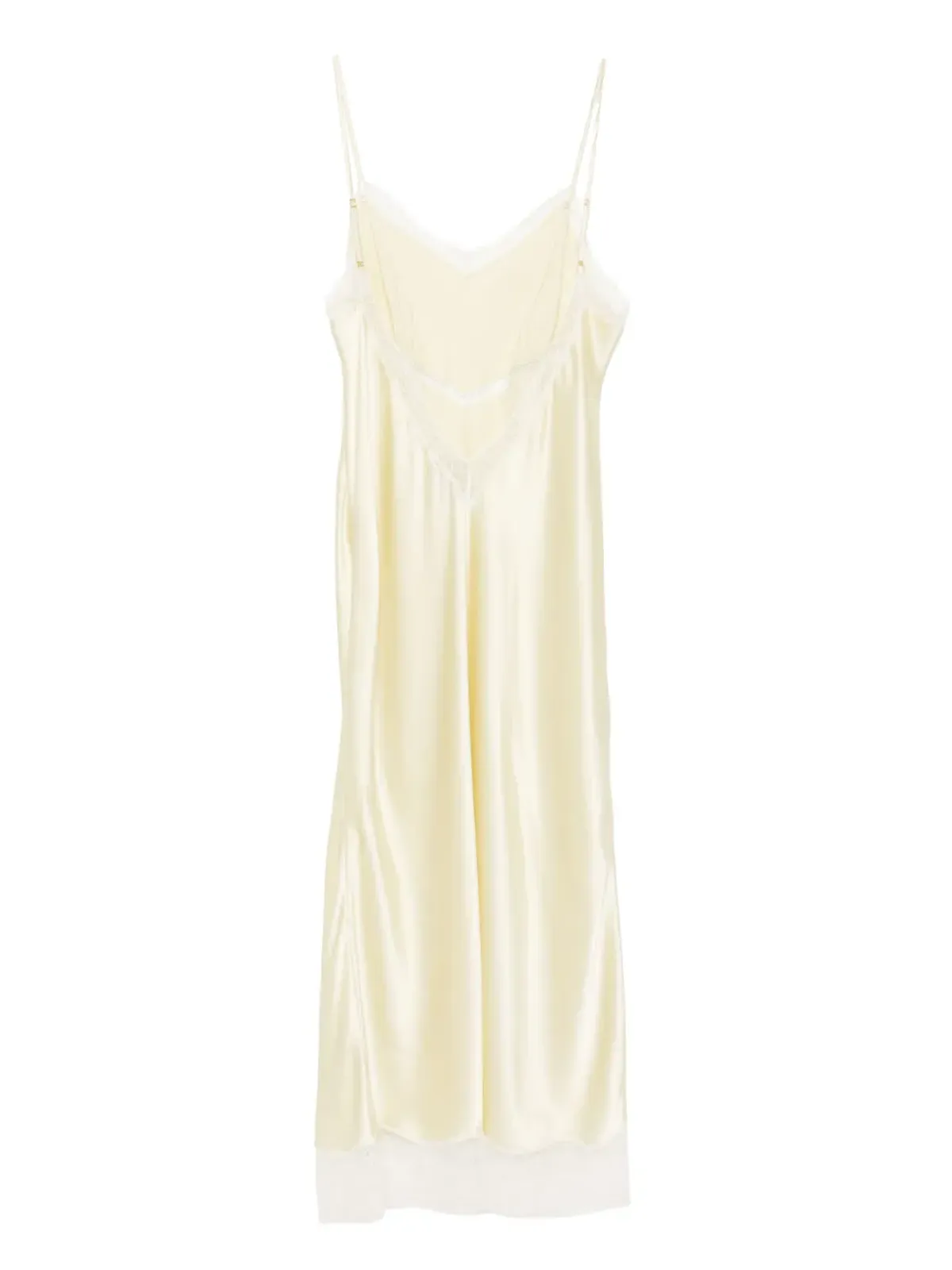 Kiki de Montparnasse Tiered Slip dress - Yellow - 画像2