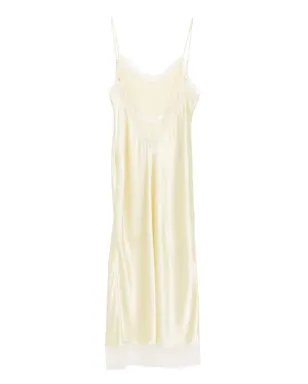 Kiki de Montparnasse Tiered Slip dress - Yellow - サムネイル2