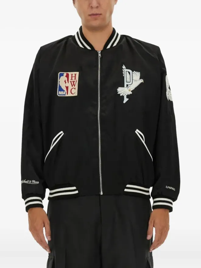 3PARADIS 3PARADIS × Mitchell & Ness NBA Varsity ボンバージャケットの商品画像