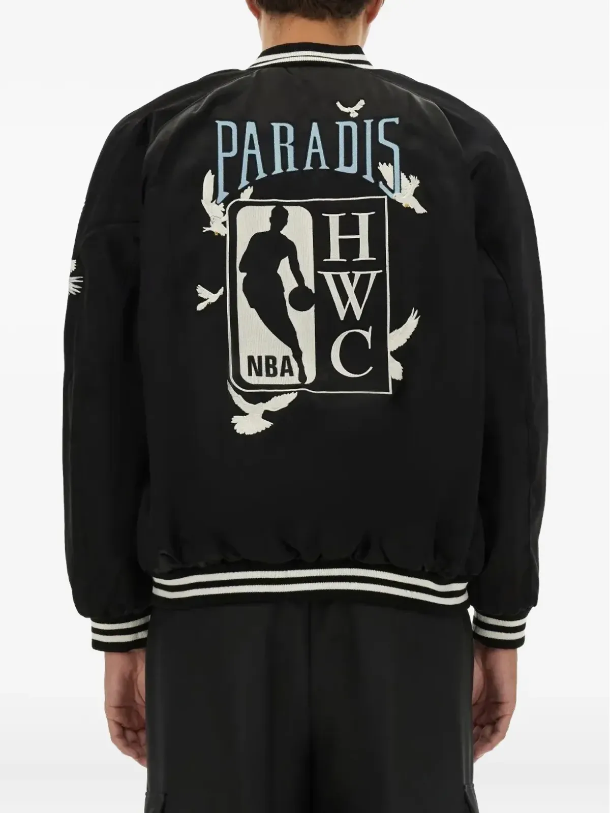 3PARADIS × Mitchell & Ness NBA Varsity ボンバージャケット - 画像3