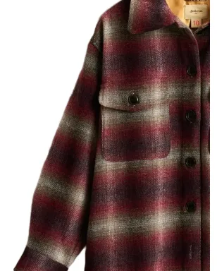 Bellerose アリエル フリンジ付き チェックシャツ - サムネイル4