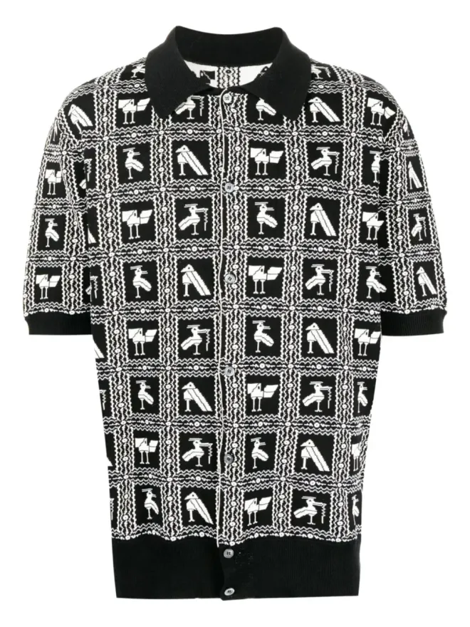4SDESIGNS 4SDESIGNS グラフィックデザイン半袖シャツの商品画像