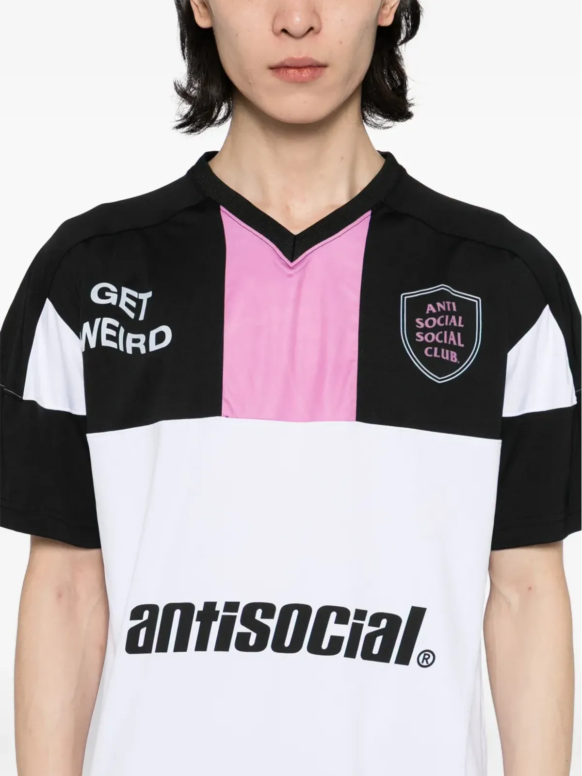 Anti Social Social Club Get Weird Soccer Tシャツ - 画像4