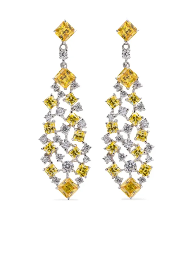 Juwelina Paris Juwelina Paris Gerberaイヤリング（シルバー）の商品画像