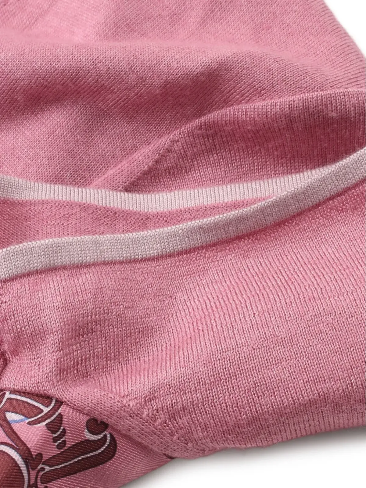 Hermès ビンテージ 2010年代 Ex-Libris Tシャツ ピンク - 画像4