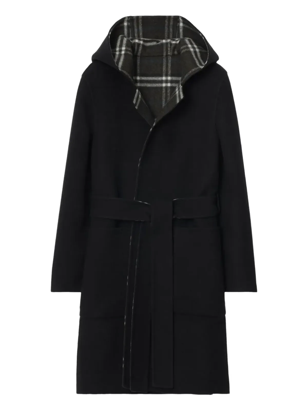 Burberry リバーシブルコート - ブラック - 画像1