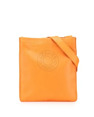 Hermès ビンテージ Milo Clou de Selle クロスボディバッグ - オレンジ - サムネイル1