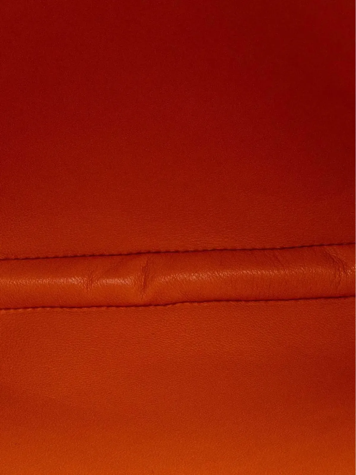 Hermès ビンテージ Milo Clou de Selle クロスボディバッグ - オレンジ - 画像5