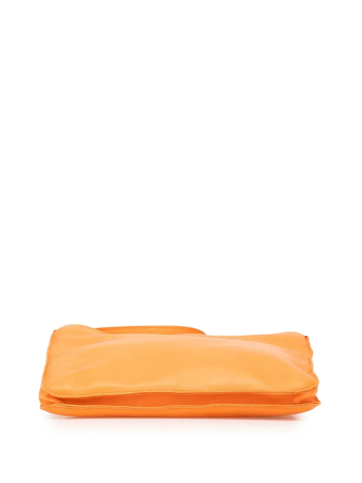 Hermès ビンテージ Milo Clou de Selle クロスボディバッグ - オレンジ - 画像4