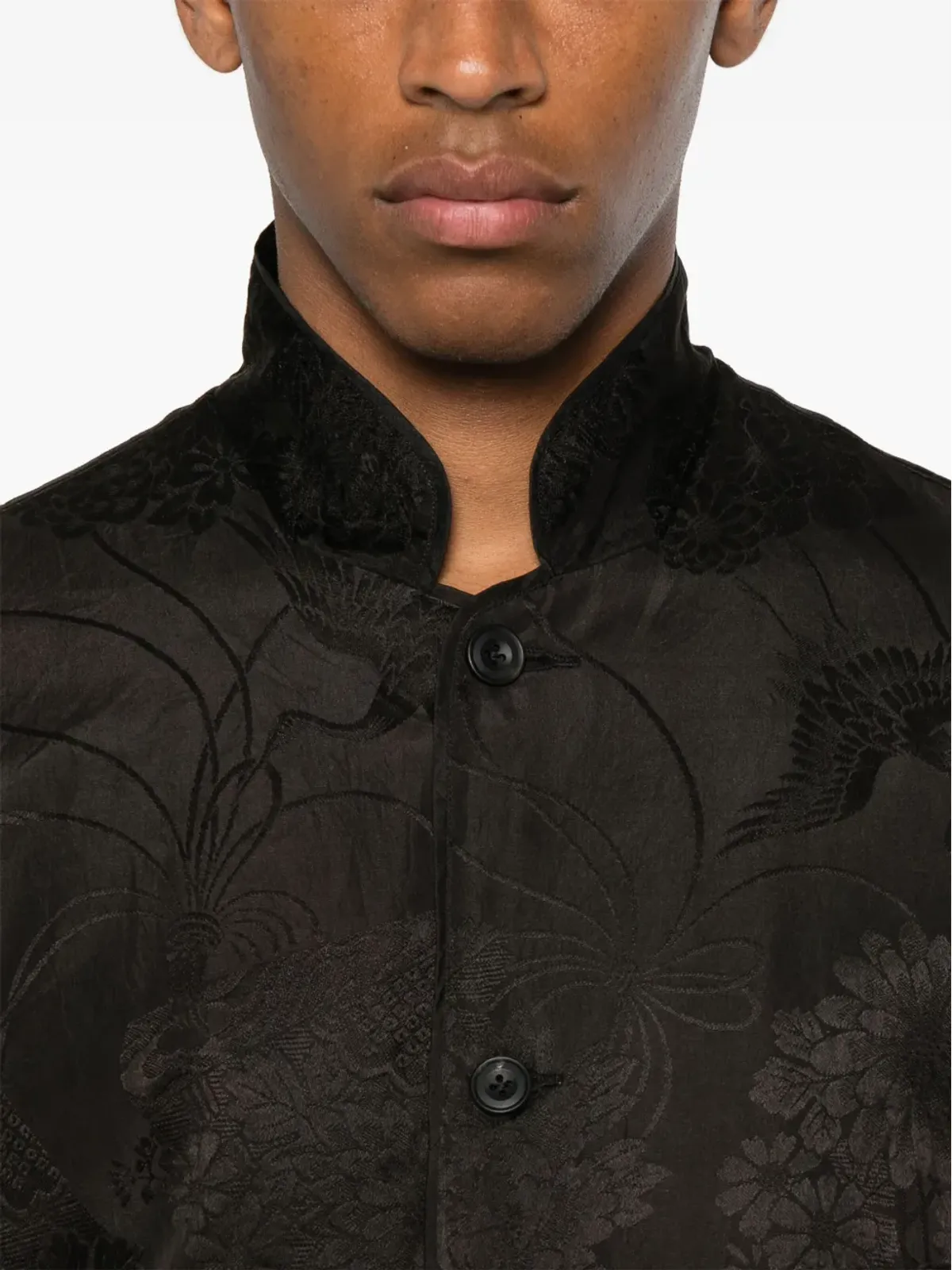 Christian Peau シルクジャケット - 画像5