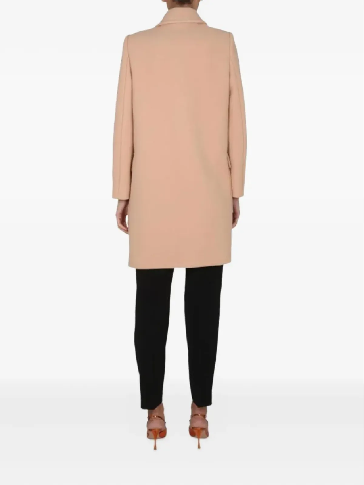 Boutique Moschino シングルブレストコート - Neutrals - 画像3