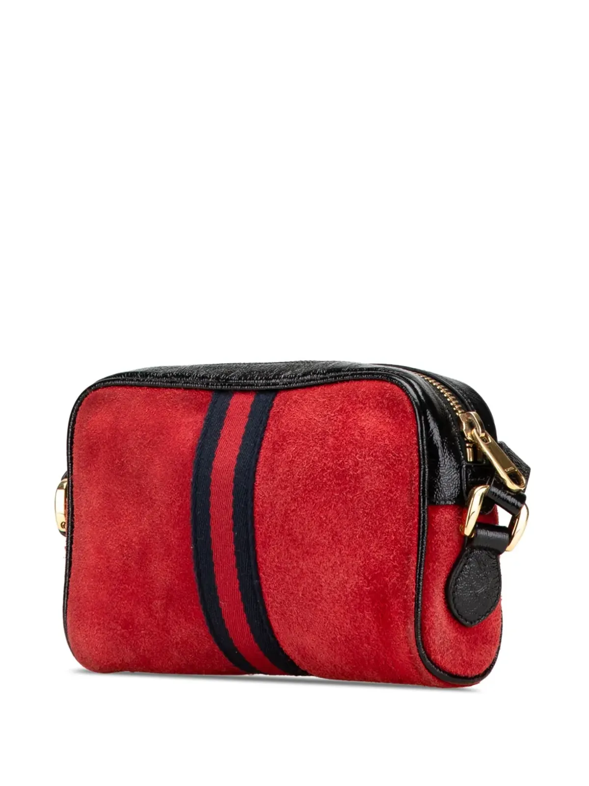Gucci ビンテージ ミニスエード オーフィディア クロスボディバッグ レッド - 画像3