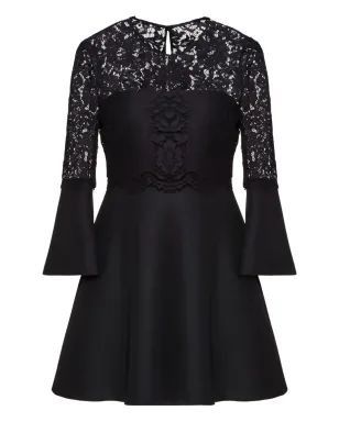Valentino Garavani レースパネル入りフレアドレス - サムネイル1