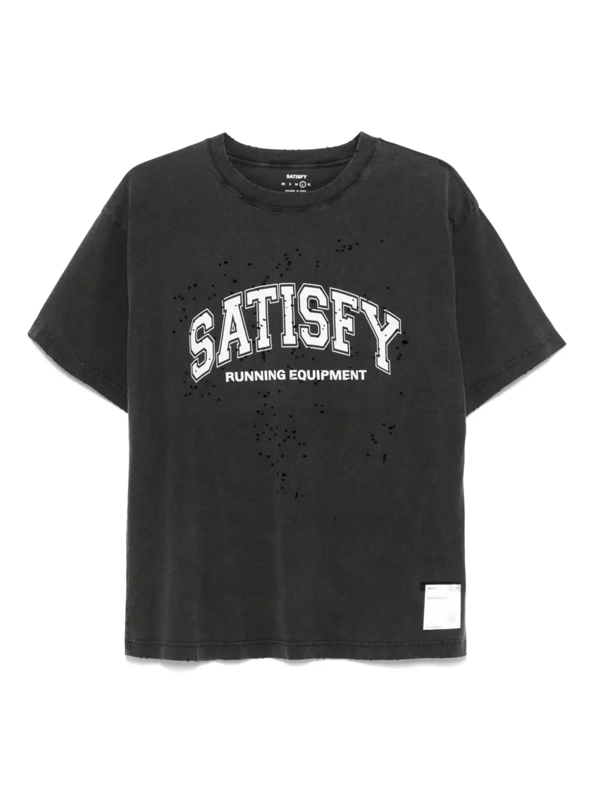Satisfy ロゴプリントTシャツ - 画像1