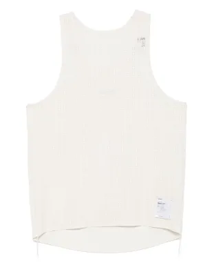 Satisfy パンチングディテール ノースリーブTシャツ - サムネイル1