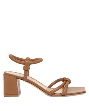 Gianvito Rossi ジュノ レザーサンダル ブラウン - サムネイル1