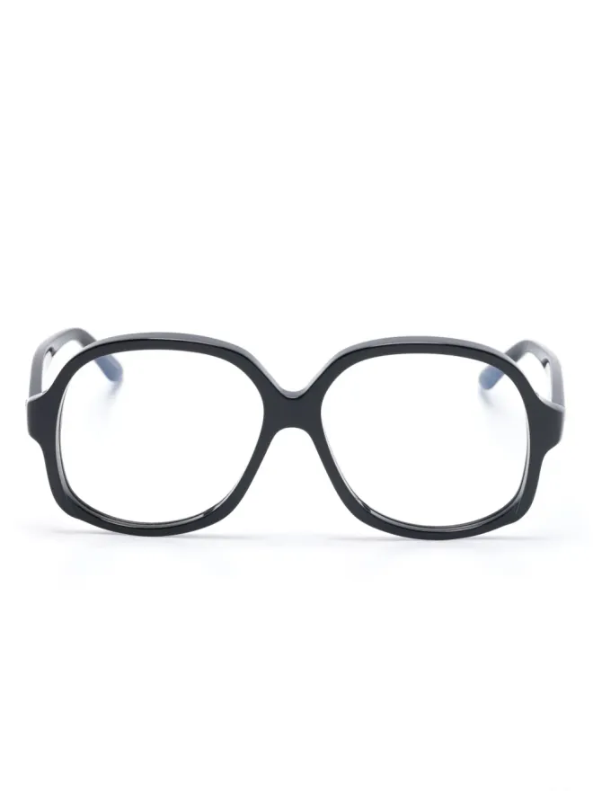 VALENTINO GARAVANI EYEWEAR VALENTINO GARAVANI EYEWEAR ロゴプリントメガネの商品画像