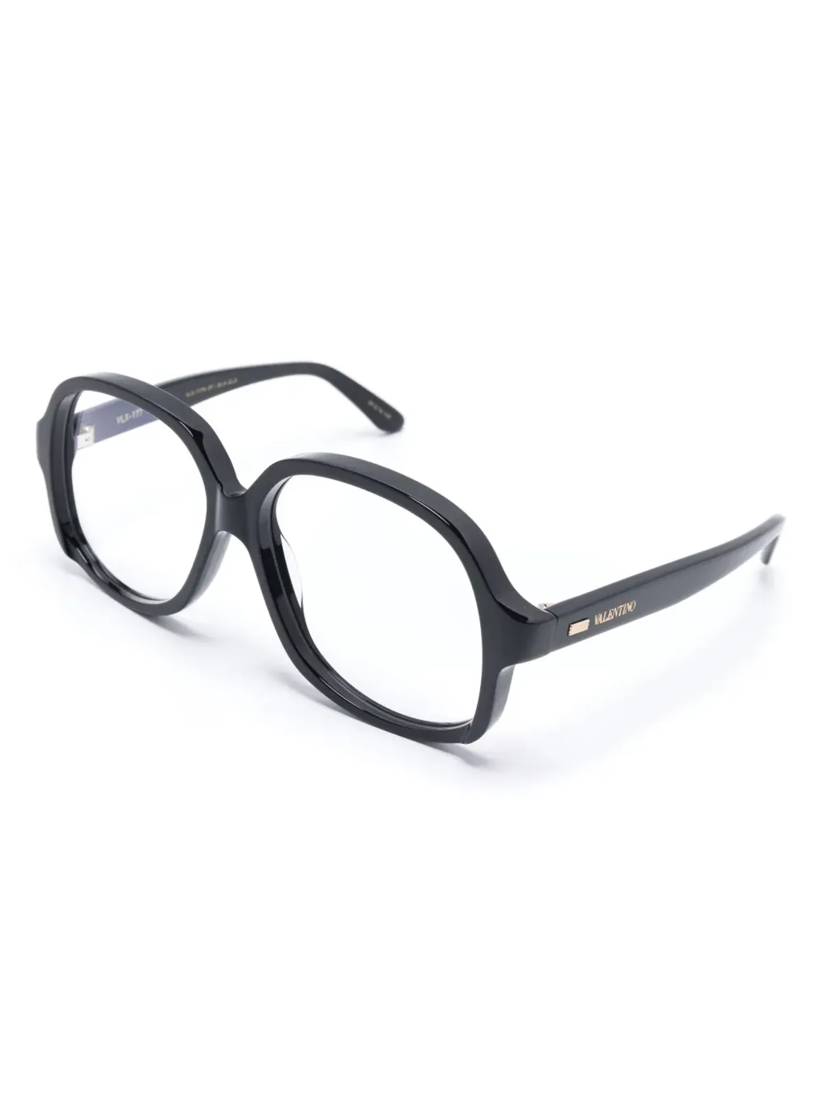VALENTINO GARAVANI EYEWEAR ロゴプリントメガネ - 画像2
