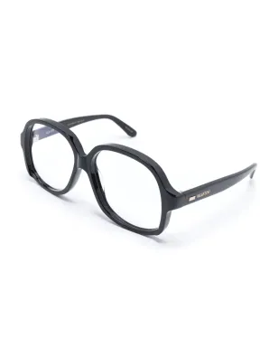 VALENTINO GARAVANI EYEWEAR ロゴプリントメガネ - サムネイル2
