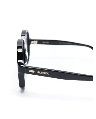 VALENTINO GARAVANI EYEWEAR ロゴプリントメガネ - サムネイル3