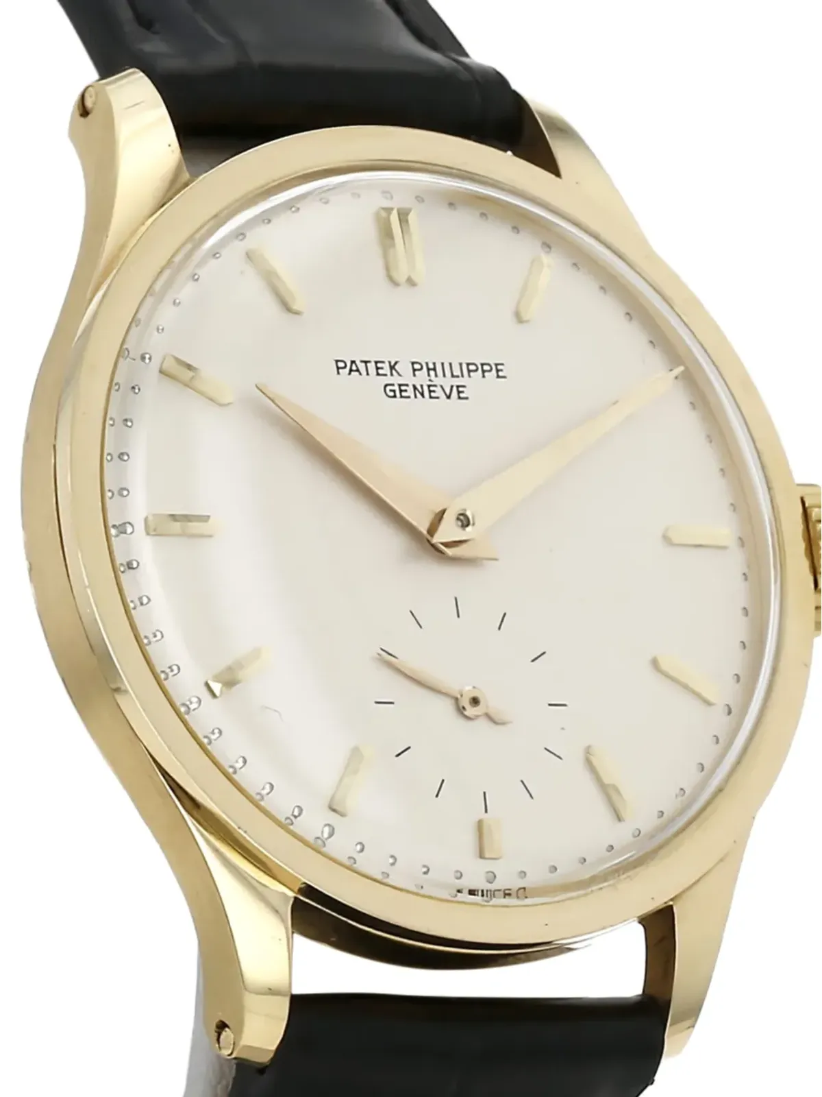 Patek Philippe Pre-Owned 1957年 カラトラバ - 画像5