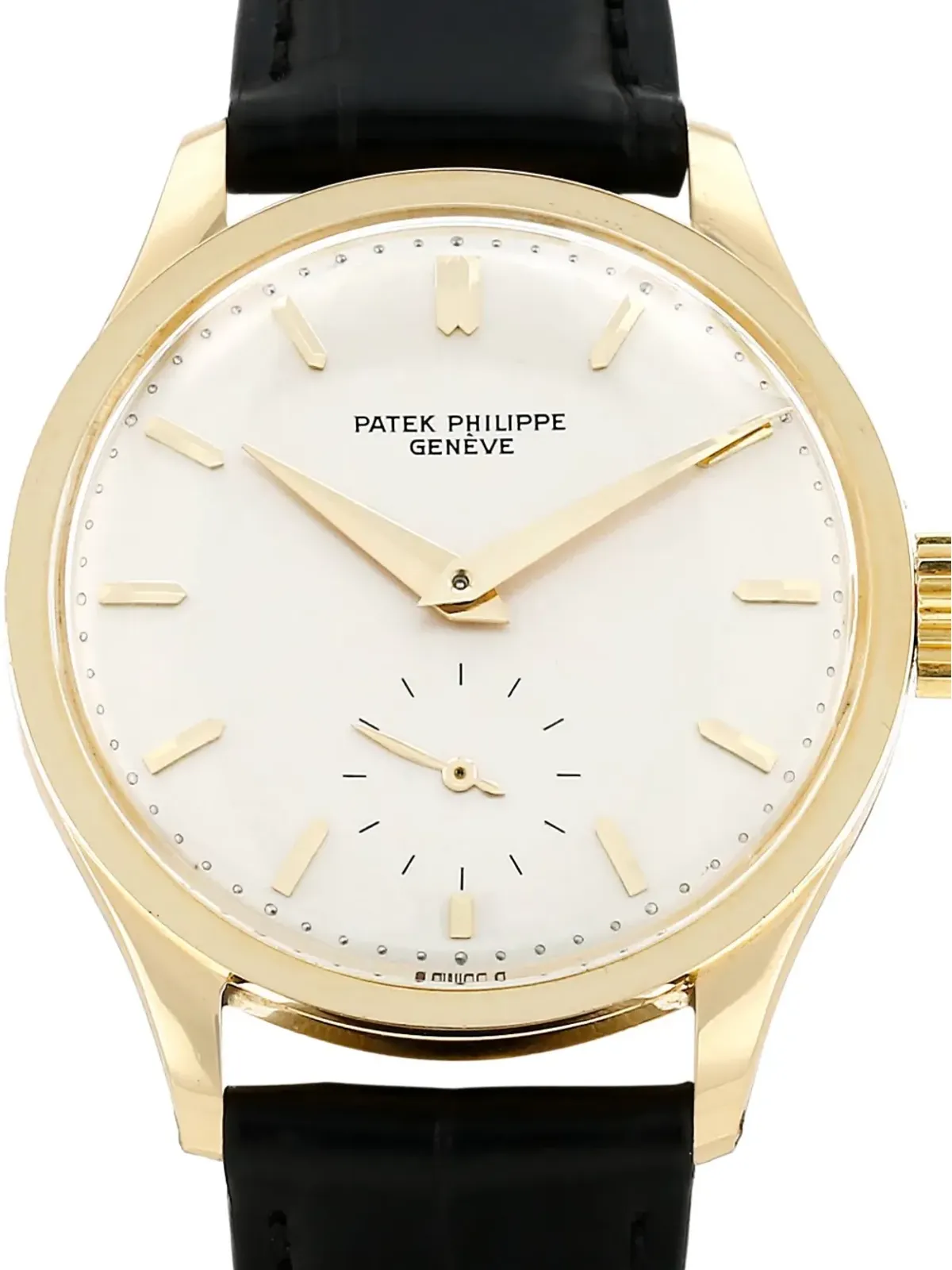 Patek Philippe Pre-Owned 1957年 カラトラバ - 画像2