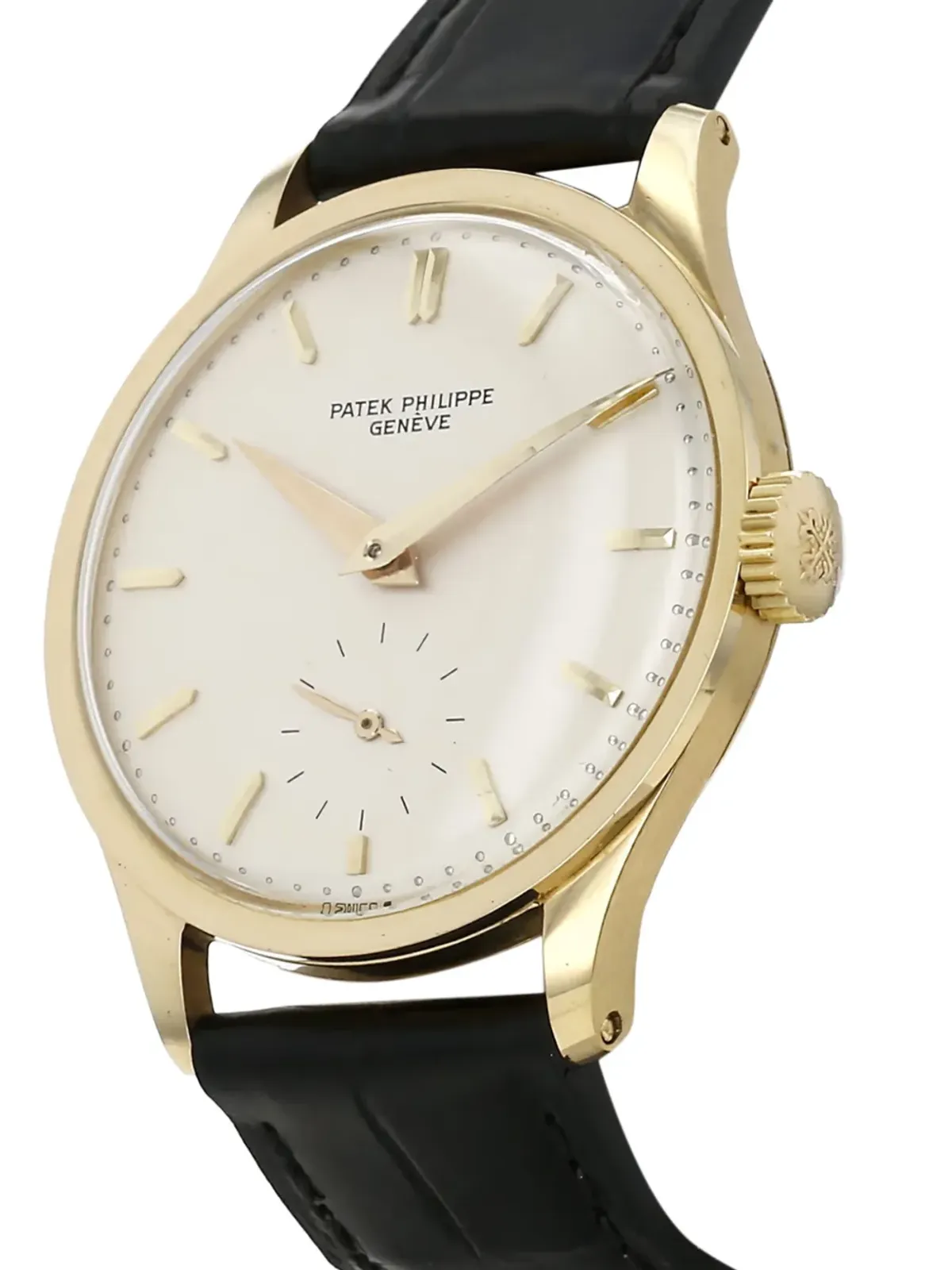 Patek Philippe Pre-Owned 1957年 カラトラバ - 画像3