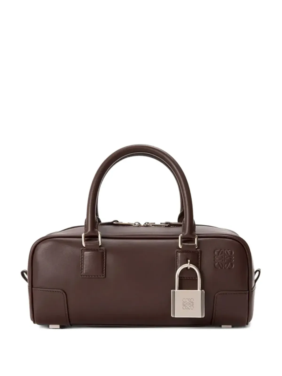 LOEWE アマゾナ23 レザー トートバッグ - ブラウン - 画像1