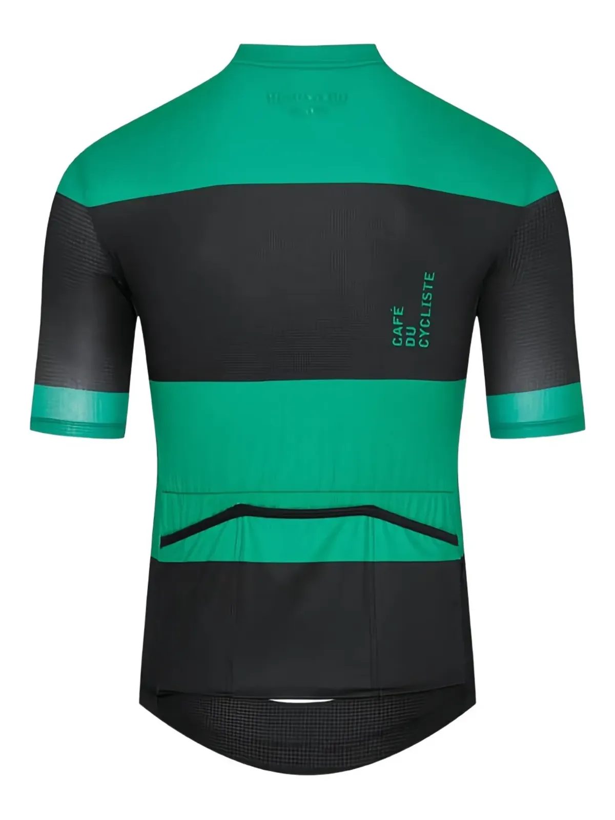 Café du cycliste ストライプ柄ジップアップサイクリングベスト - 画像2