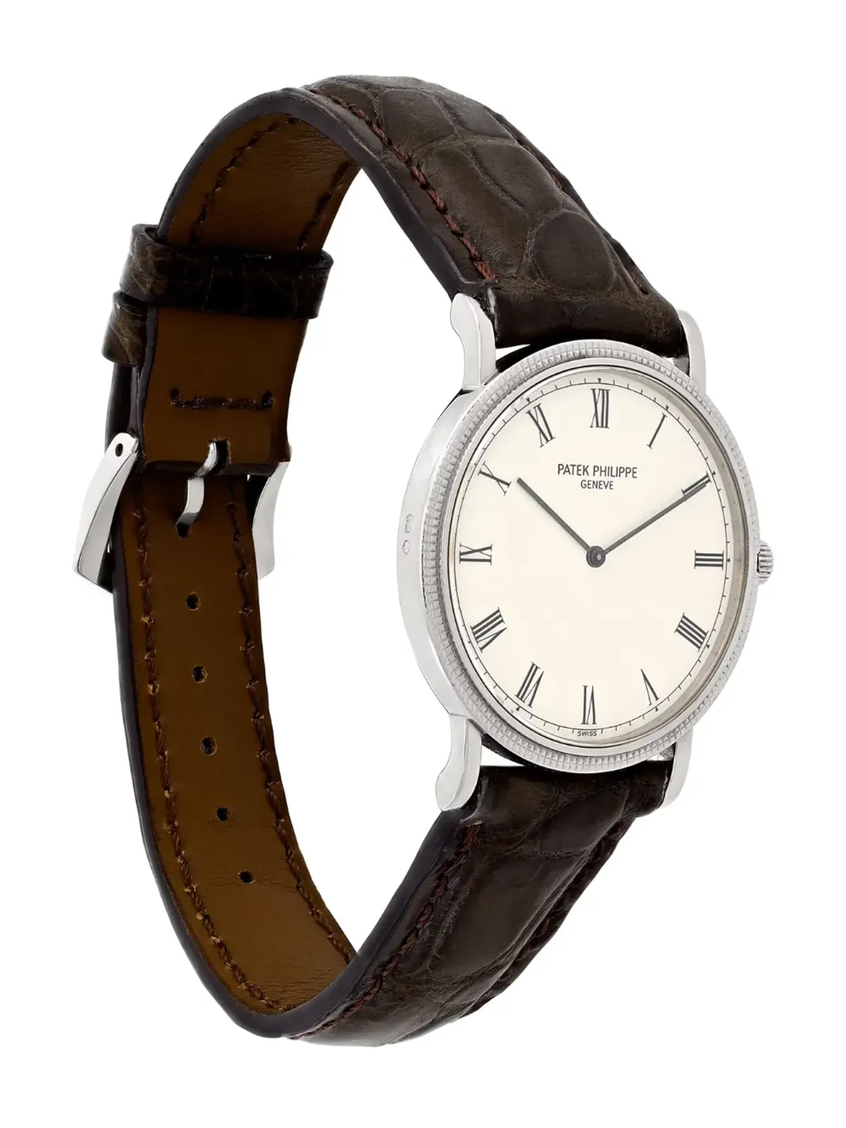Patek Philippe Pre-Owned Calatrava White - 画像3