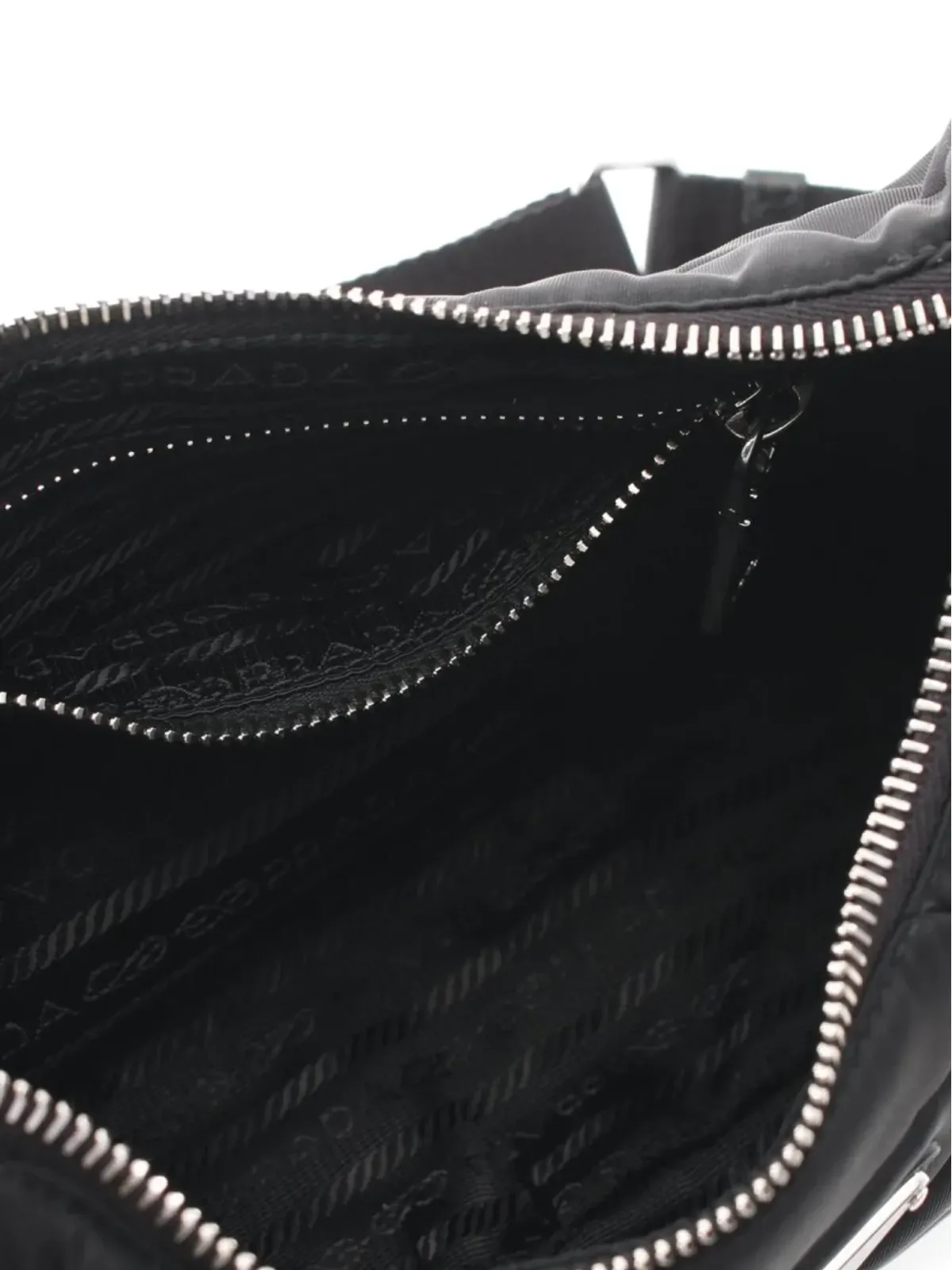 Prada ビンテージ 2020年代 Tessuto キルティング ショルダーバッグ - ブラック - 画像3