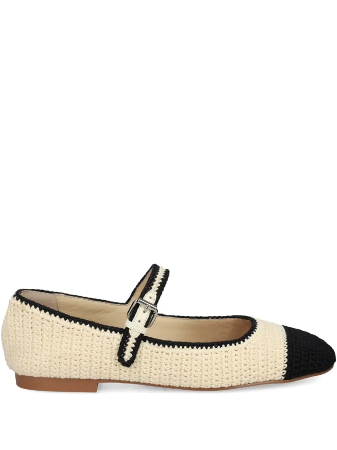 Bibi Lou Bibi Lou レザー バレエフラットの商品画像