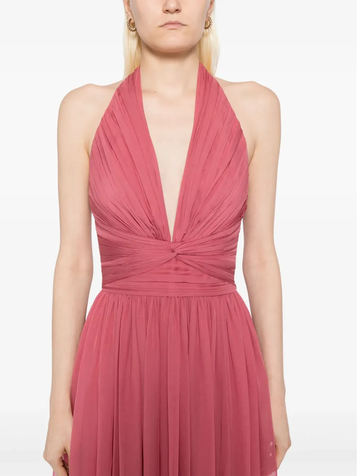 Zuhair Murad Vネックドレス - レッド - 画像5