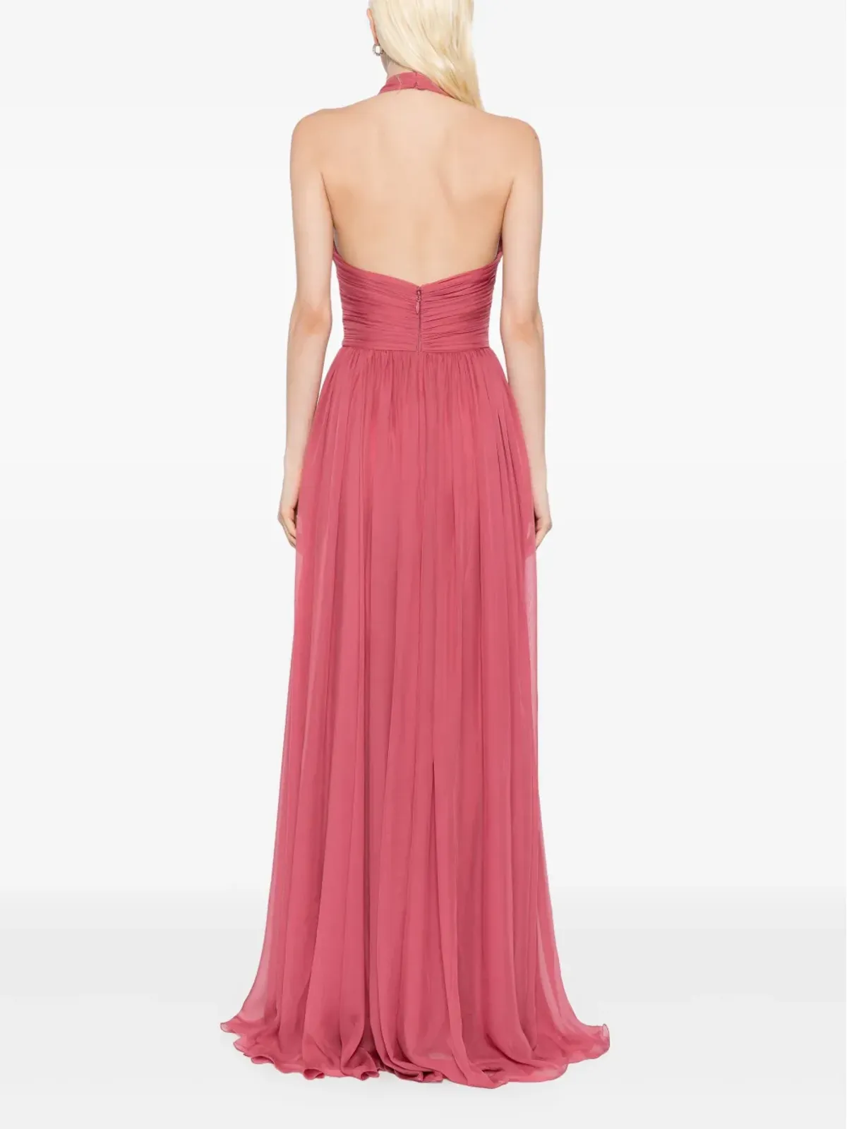 Zuhair Murad Vネックドレス - レッド - 画像4
