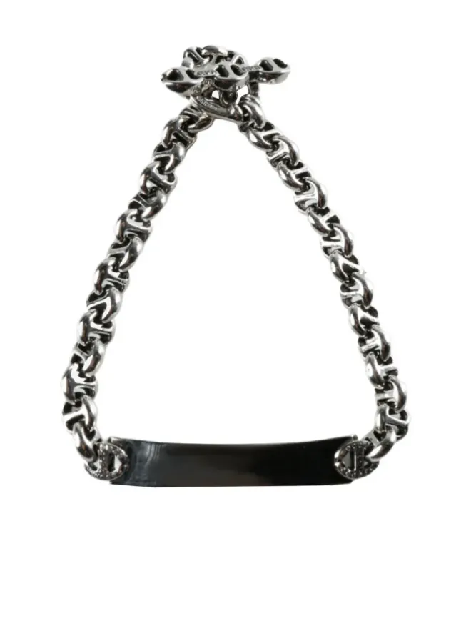 HOORSENBUHS HOORSENBUHS シルバー チェーンIDプレート ブレスレットの商品画像
